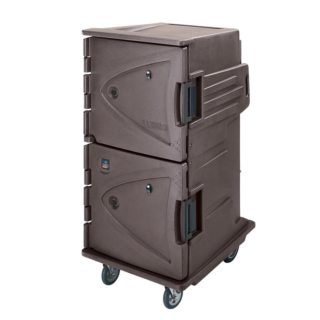 Cambro CMBHC1826TSF194 "Tall" 2-Door Heated Holding Cabinet, 64.4"H, 30.5"W, ENERGY STAR, 110V