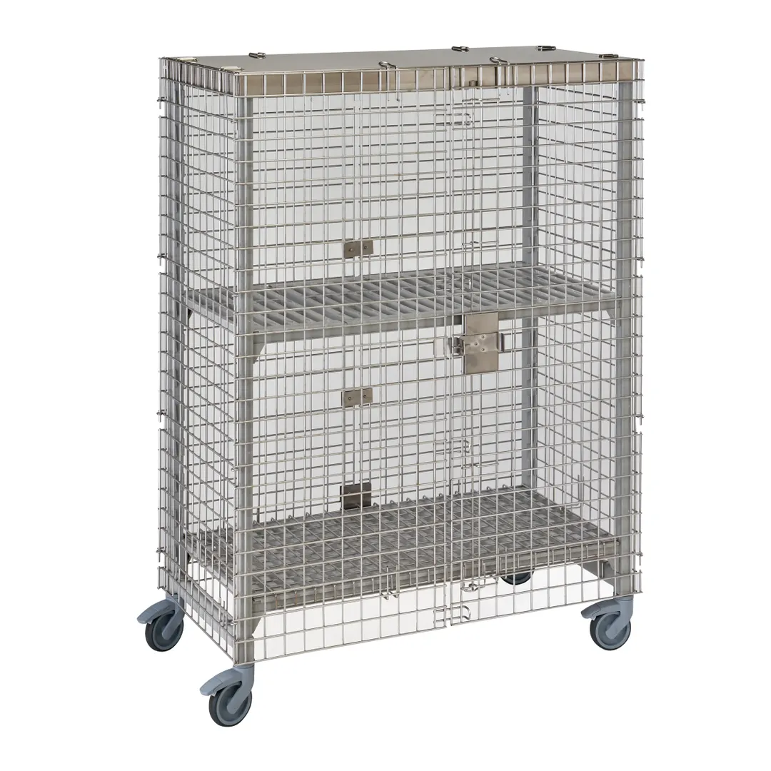 Cambro CPMU244867SUPKG Camshelving® Premium Mobile Security Unit, 26.75" x 50.25" x 67.75"