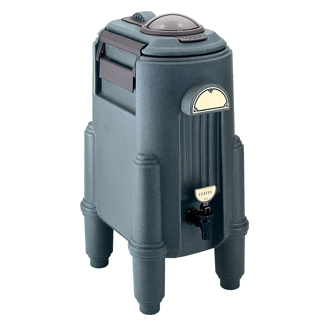 Cambro CSR5191 Camserver Insulated Dispenser 5‑Gallon 13"W x 18"D x 28"H Gray Hot Cold NSF Approved