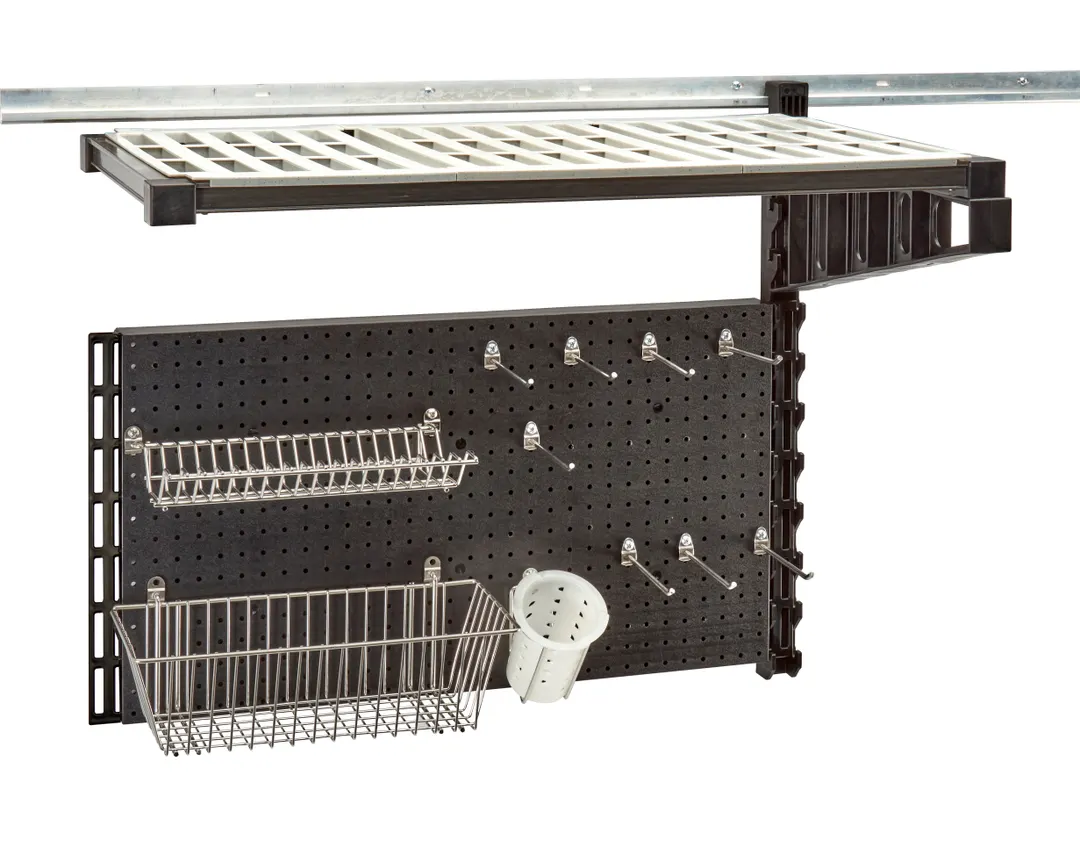 Cambro EWSA36SINK110 Camshelving® Elevation Series Wall Shelving Sink Station Add-On Kit - 18" x 36"