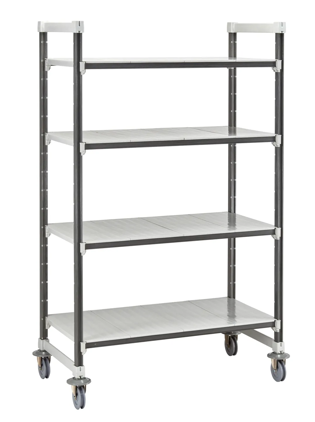 Cambro EXHD186070S4480 Camshelving® Elements XTRA High Density Mobile Starter Unit - 18" x 60" x 70"