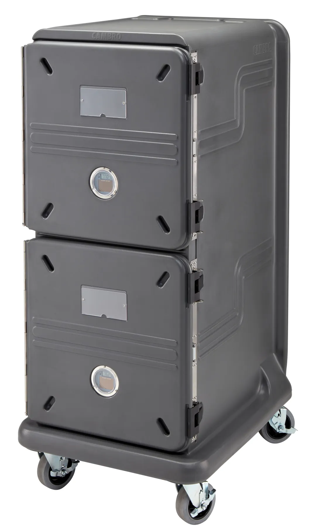 Cambro PCU2000HH615 Pro Cart Ultra™ Hot Food Pan Carrier w/ 2 Active Hot Compartments
