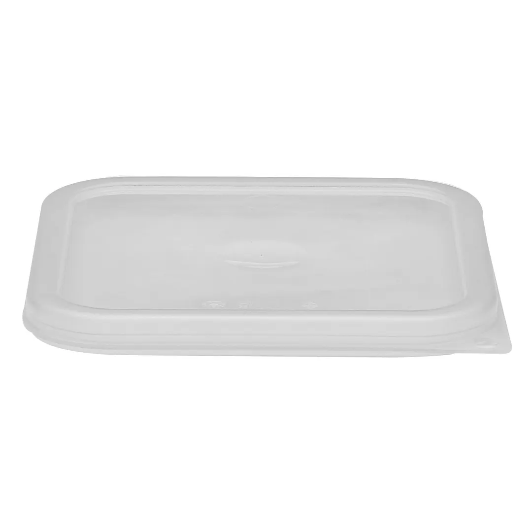 Cambro SFC2SCPP190 Cover - Fits 2‑qt & 4‑qt CamSquare Containers, Clear Polyethylene, NSF‑Approved