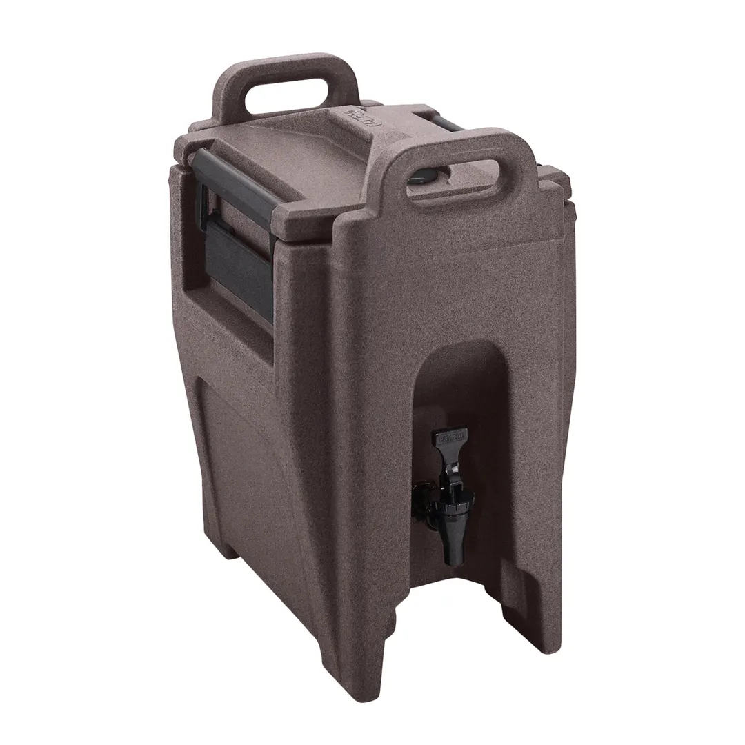 Cambro UC250194 Beverage Carrier, 2-3/4‑Gal Insulated, 12"W x 17"D x 20"H, Beige Granite Sand, NSF