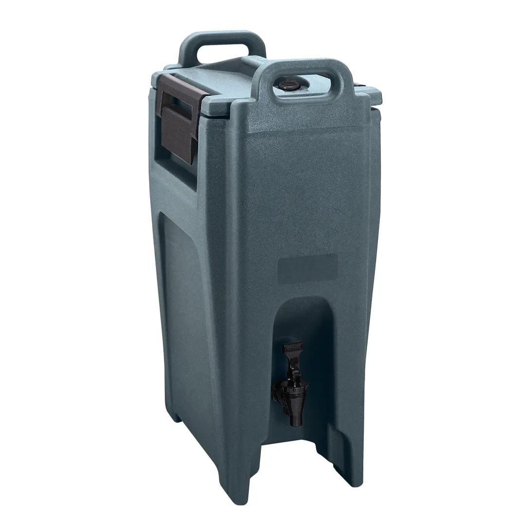 Cambro UC500191 Ultra Camtainer 5‑1/4 Gal Dispenser, 11.75"W x 16.75"D x 26.63"H, Granite Gray, NSF