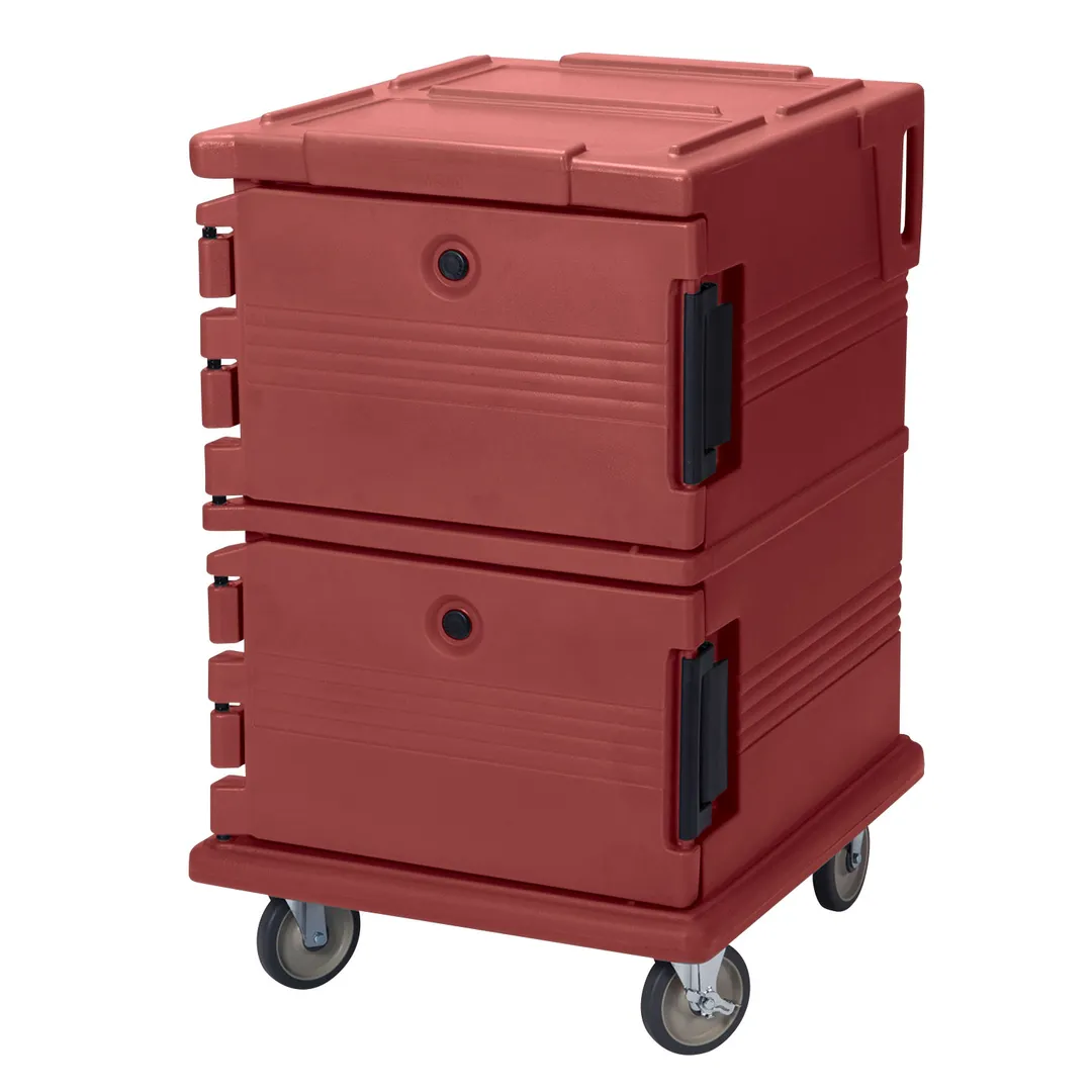 Cambro UPC1200402 Ultra Camcart Insulated Food Pan Carrier - 16 Pan Capacity, Red