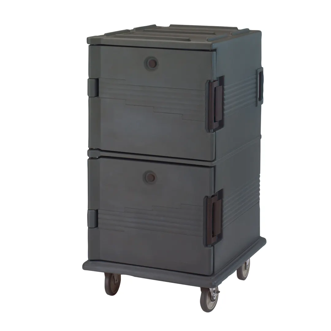 Cambro UPC1600SP110 Ultra Camcart® Food Pan Carrier Black Insulated Food Pan Carrier, Holds 24 Full Size Pans