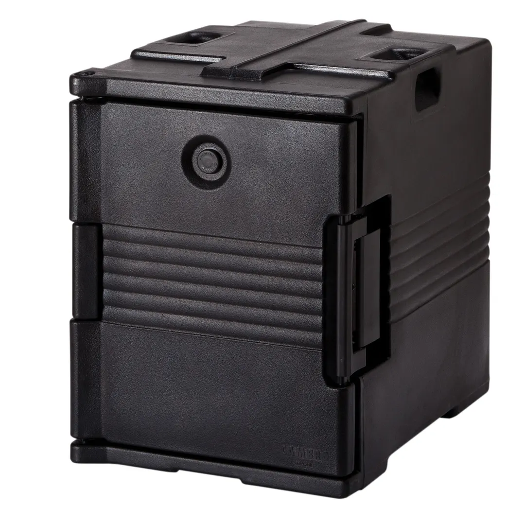 Cambro UPC400110 Ultra Pan Carrier® Front Loading Insulated Food Pan Carrier w/ 6 Pan Capacity, Black