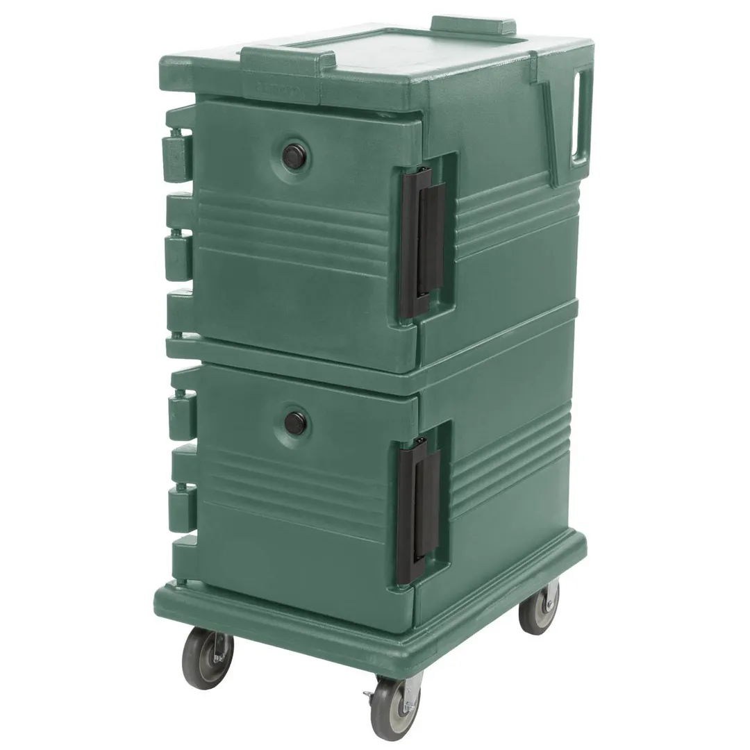 Cambro UPC600110 Ultra Camcart® Black Insulated Food Pan Carrier w/ 8 Pan Capacity