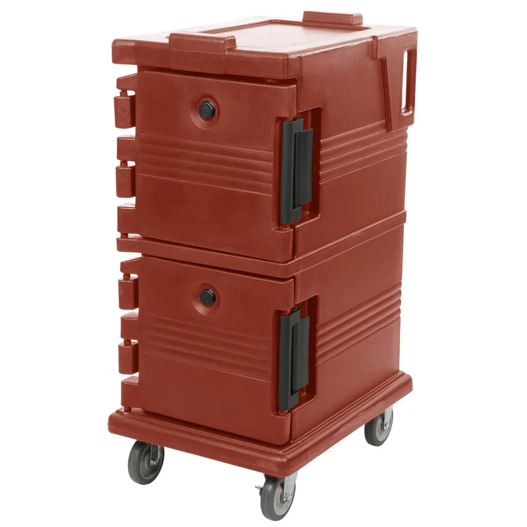 Cambro UPC600110 Ultra Camcart® Black Insulated Food Pan Carrier w/ 8 Pan Capacity