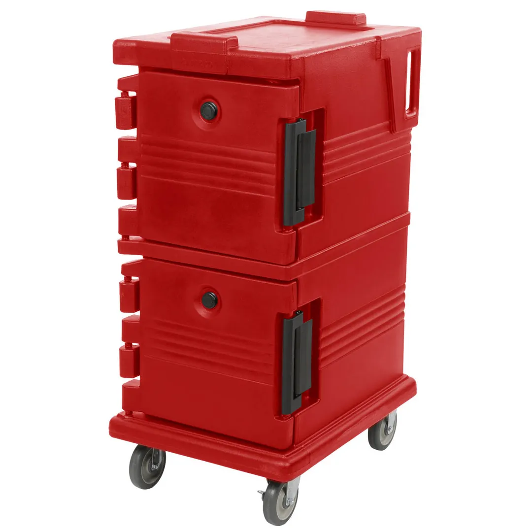 Cambro UPC600110 Ultra Camcart® Black Insulated Food Pan Carrier w/ 8 Pan Capacity