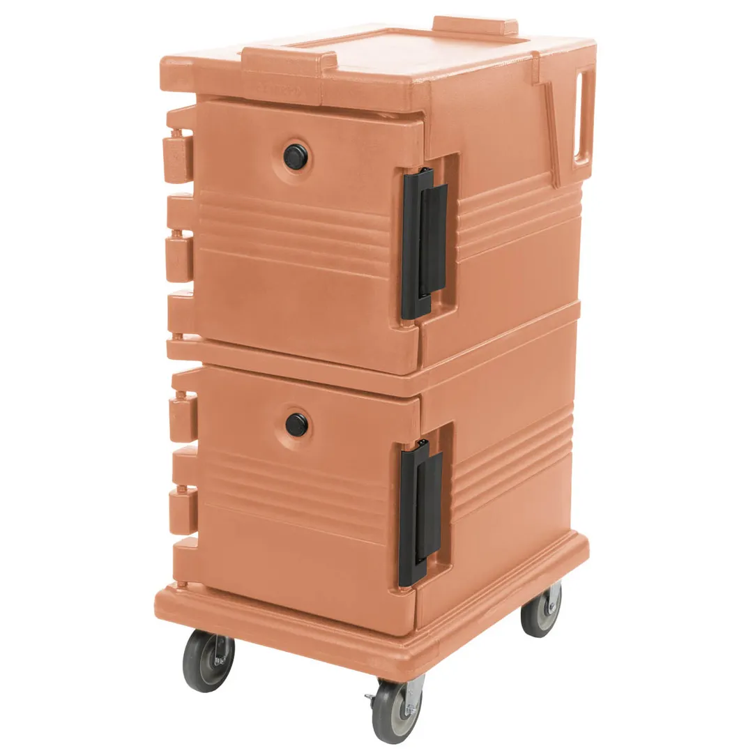 Cambro UPC600110 Ultra Camcart® Black Insulated Food Pan Carrier w/ 8 Pan Capacity