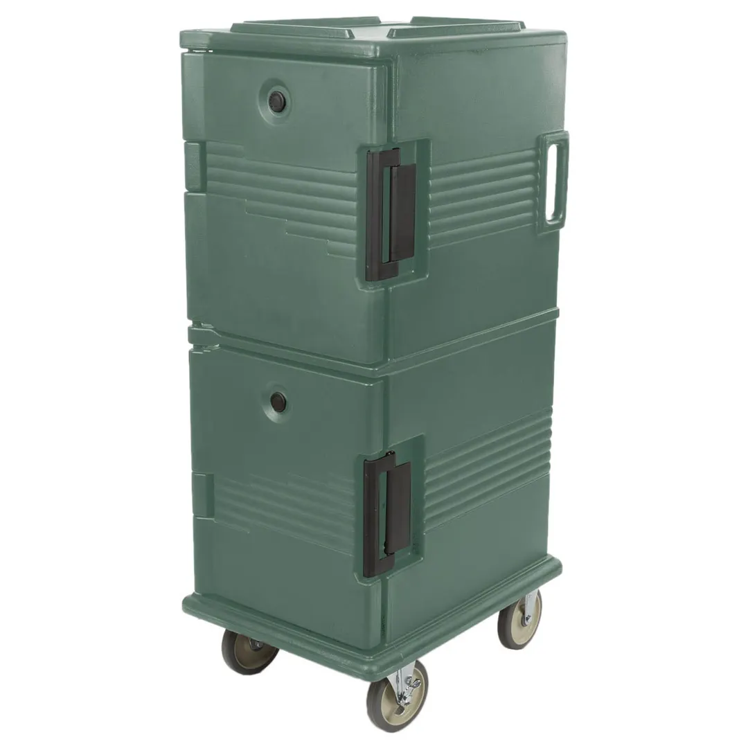 Cambro UPC800110 Ultra Camcart® Front Loading Black Insulated Food Pan Carrier 