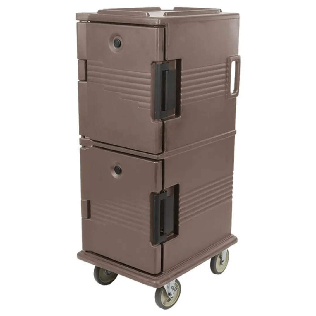 Cambro UPC800110 Ultra Camcart® Front Loading Black Insulated Food Pan Carrier 
