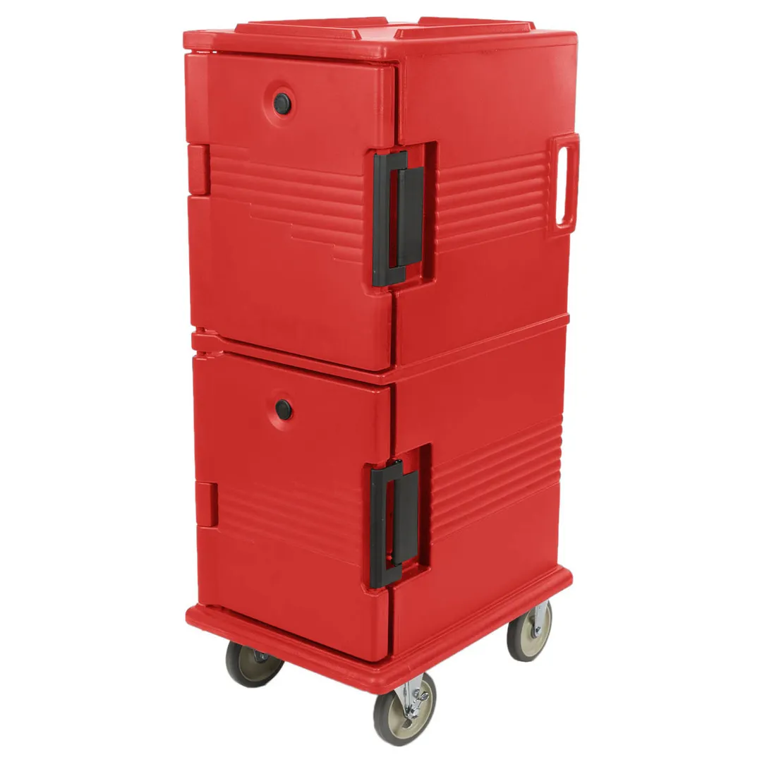 Cambro UPC800110 Ultra Camcart® Front Loading Black Insulated Food Pan Carrier 