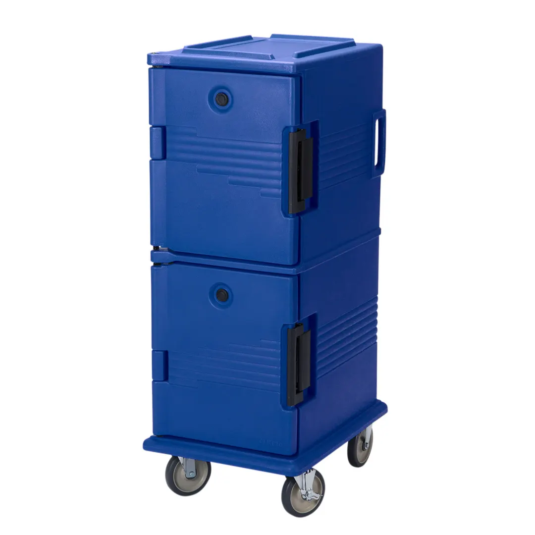 Cambro UPC800186 Ultra Camcart® Front Loading Navy Blue Insulated Food Pan Carrier