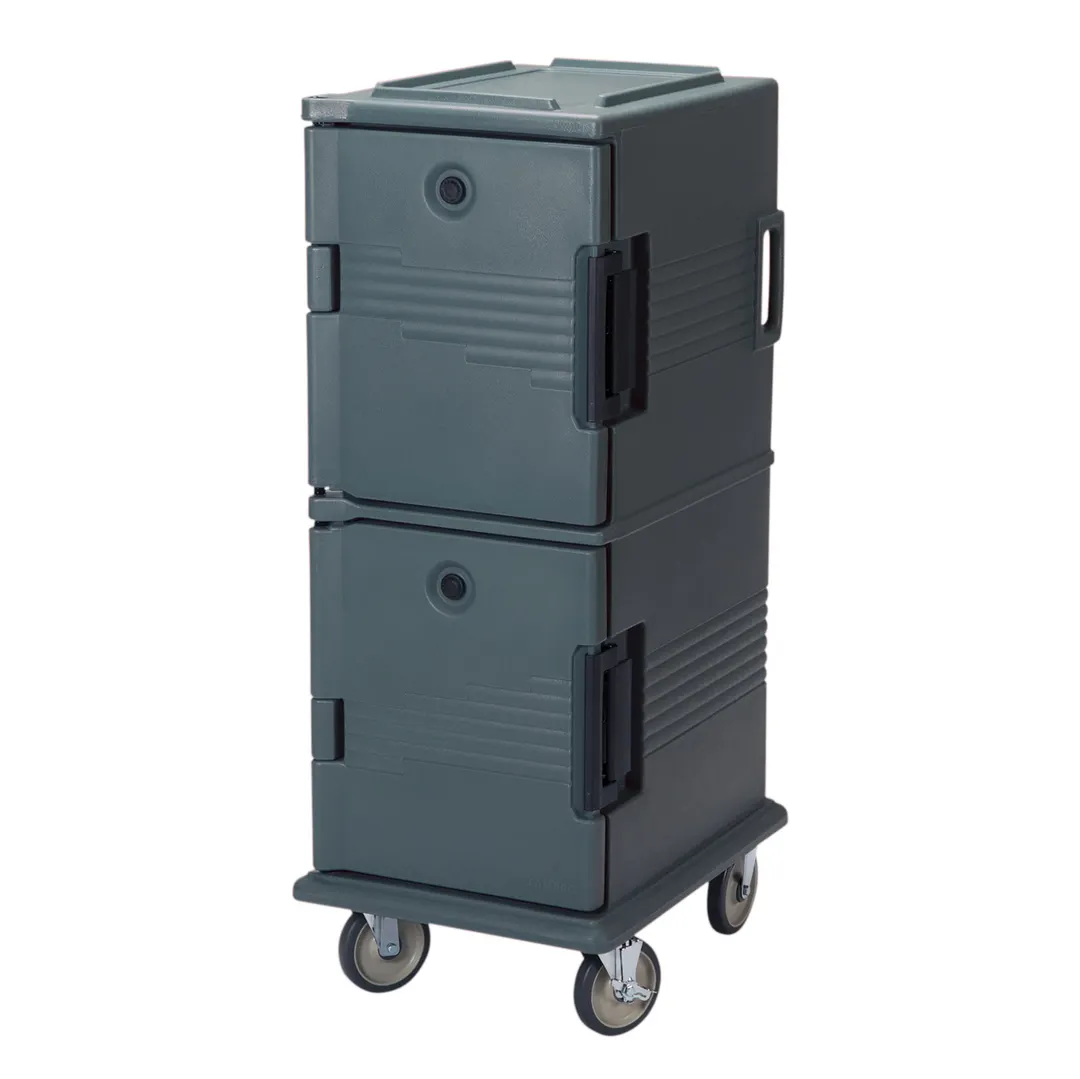 Cambro UPC800191 Ultra Camcart® Front Loading Granite Gray Insulated Food Pan Carrier