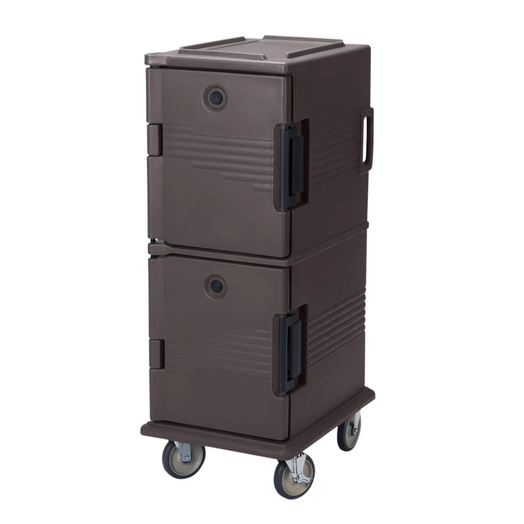 Cambro UPC800194 Ultra Camcart® Front Loading Granite Sand Insulated Food Pan Carrier