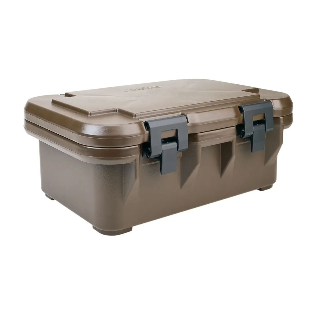 Cambro UPCS160131 S-Series Ultra Pan Carriers® Top Loading 6" Deep Insulated Food Pan Carrier - Dark Brown