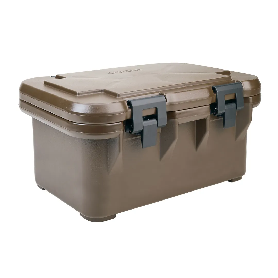 Cambro UPCS180131 S-Series Ultra Pan Carriers® Top Loading 8" Deep Insulated Food Pan Carrier - Dark Brown