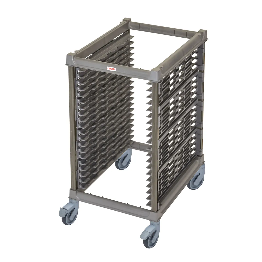 Cambro UPR1826HP20580 20 Half Size End Load Bun / Sheet Pan Rack w/ 1 1/2" Bottom Load Slides