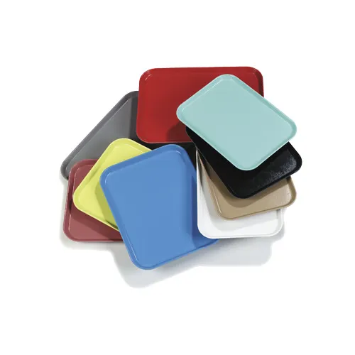 Carlisle 2618FGQ010 Display Tray, 25-5/8" x 17-7/8" x 1-1/4", Fiberglass, Forest Green, NSF