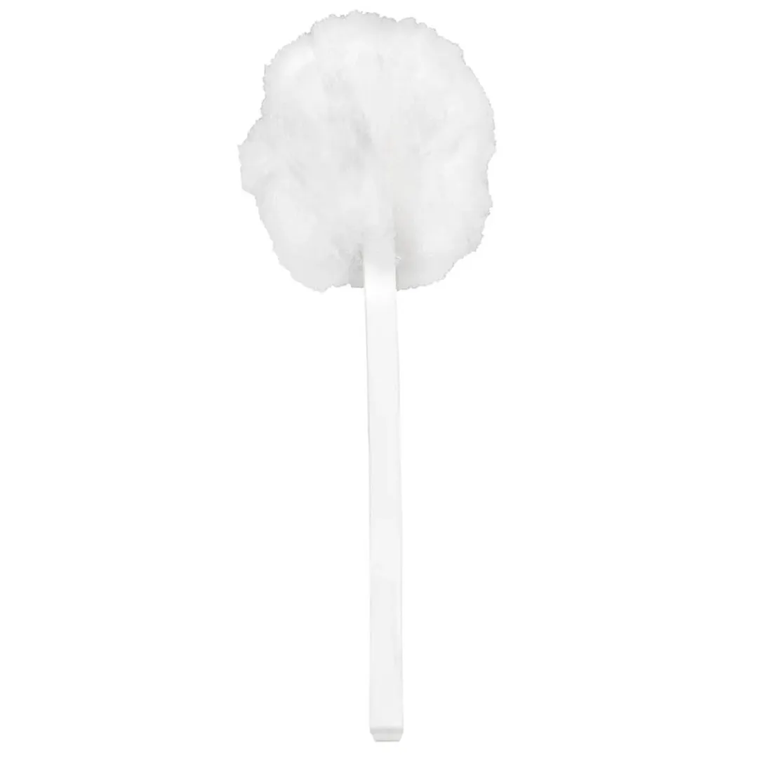 Carlisle 3623802 Toilet Bowl Mop,12" Long Plastic Handle,Polypropylene Head