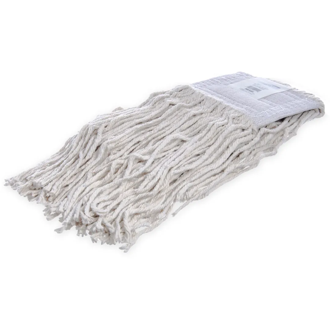 Carlisle 369814B00 Carlisle - Wet Mop Head, #20, Medium, 4 Ply, Cut-End