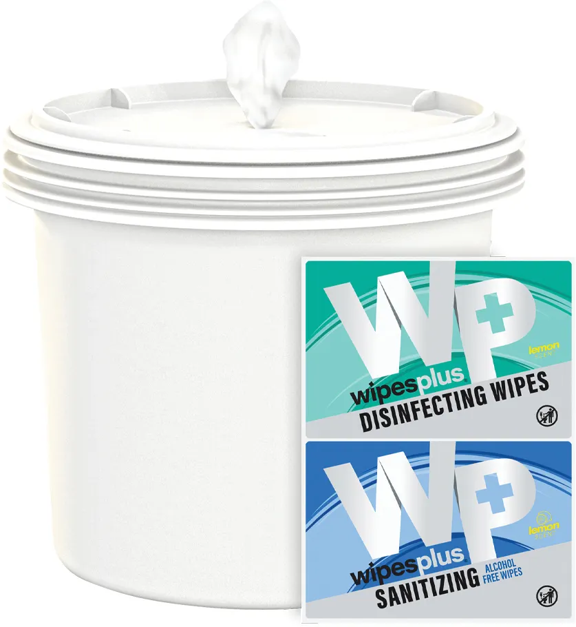 Carlisle 38003 WipesPlus® Empty Bucket, round, with lid