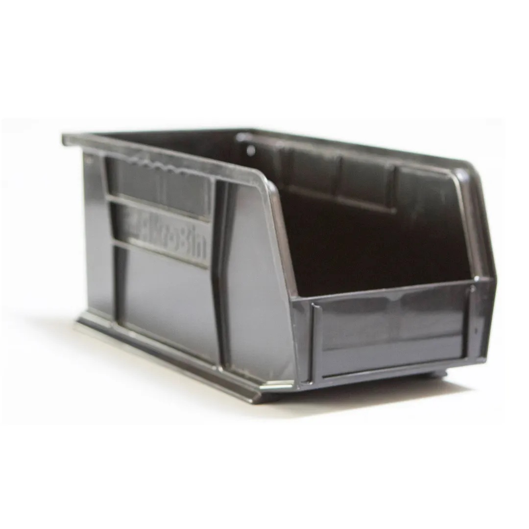 Carlisle 381101LG Condiment Rack Bin, 11"L x 5-1/2"W x 5"H, 3-1/2 Qt., Black, Polypropylene