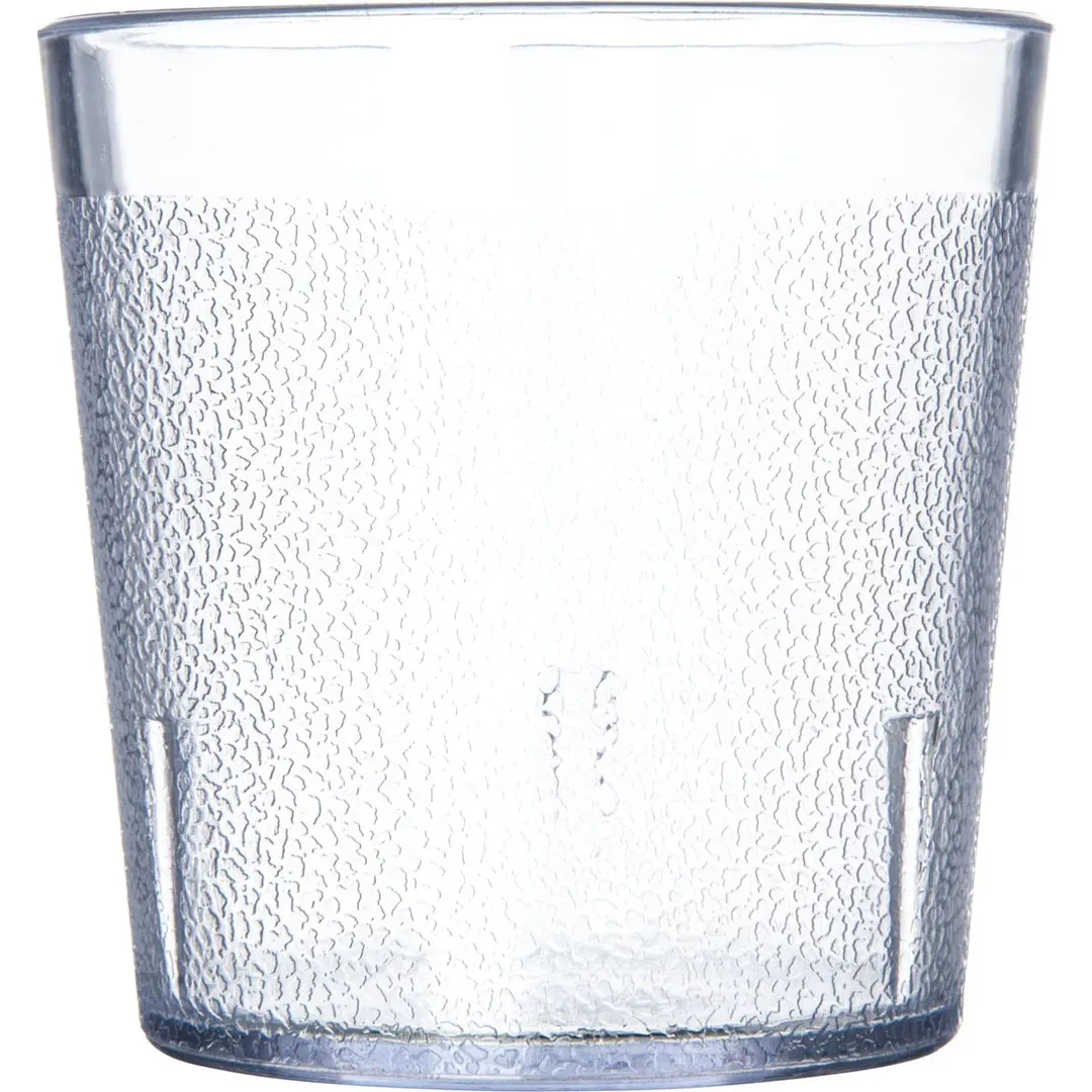 Carlisle 5529-8107 Recyclable Stackable Clear Tumbler,Stain/Break/Chip Resistant