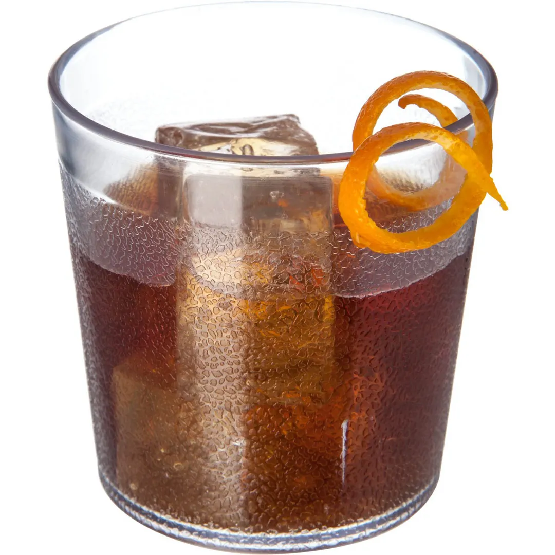 Carlisle 5529-8107 Recyclable Stackable Clear Tumbler,Stain/Break/Chip Resistant