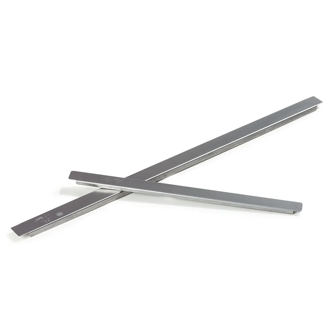 Carlisle 6071A DuraPan Bar, 12-3/4" L x 1" W, 18/8 Stainless Steel, NSF, Dishwasher Safe