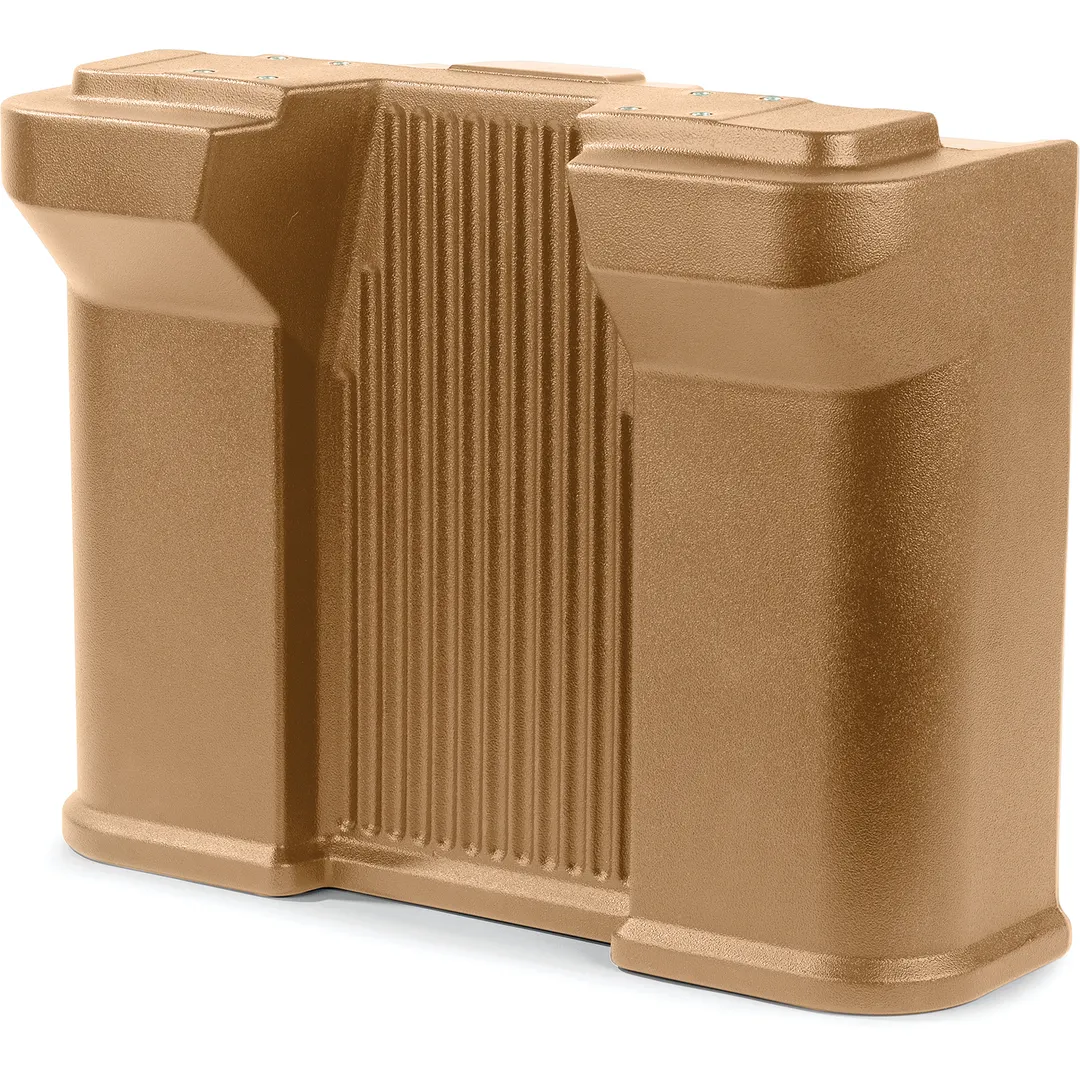 Carlisle 668706 SixStar Standard Food Bar Leg, Beige, Replacement for Maximizer Food Bar