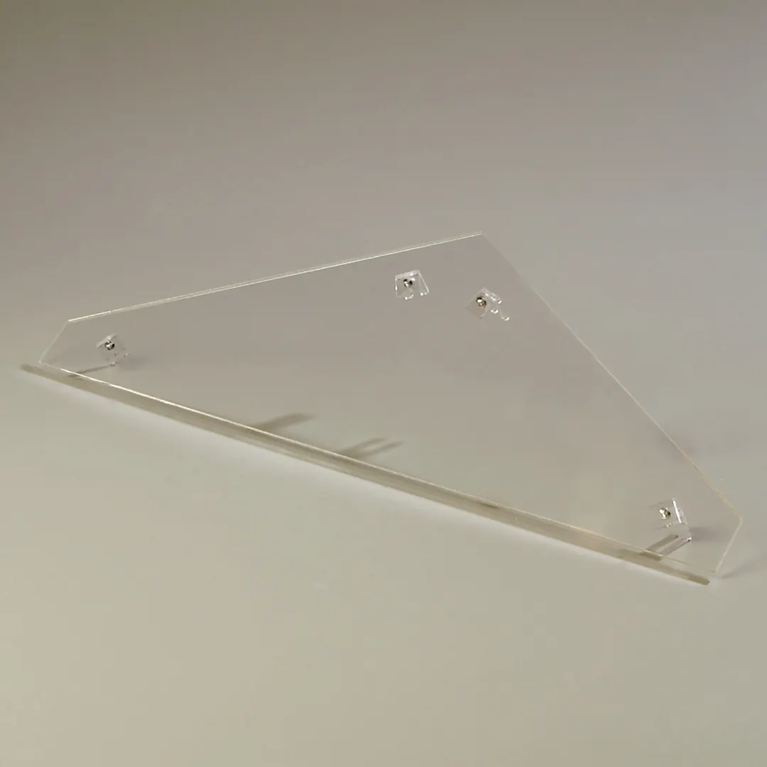 Carlisle 905207 Carlisle - Sneeze Guard End Panel, 28"L X 10"W