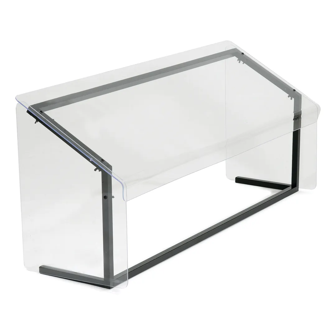 Carlisle 914807 Carlisle - Portable Sneeze Guard, 48"L, Self-Serve