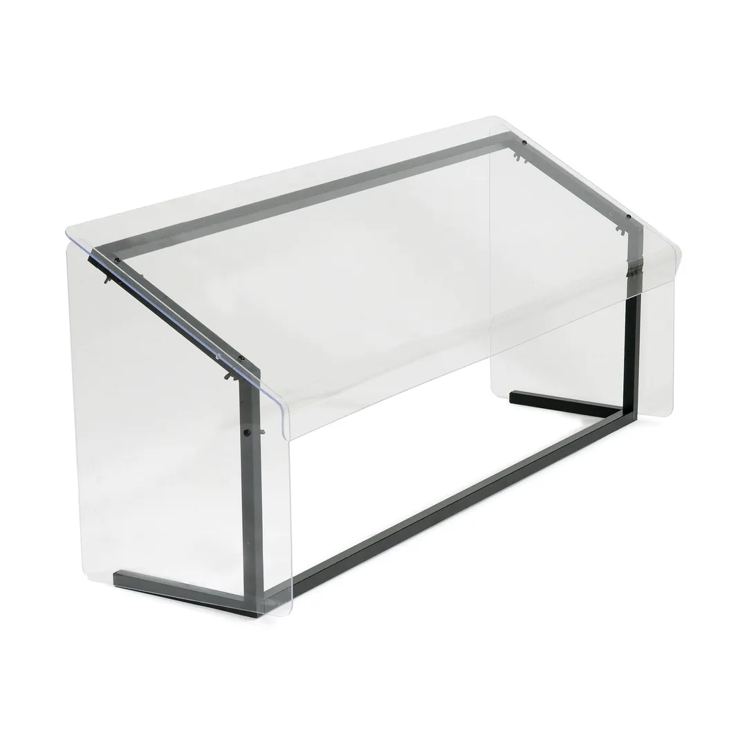Carlisle 916003 Carlisle - Portable Sneeze Guard, 60"L, Self-Serve