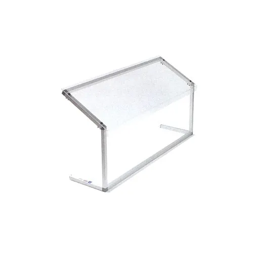 Carlisle 924807 Carlisle - Portable Sneeze Guard, 48"L, Self-Serve