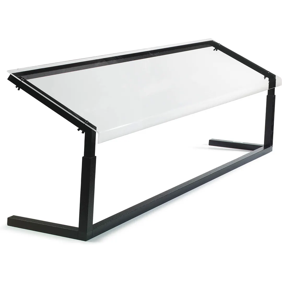 Carlisle 927203 Carlisle - Portable Sneeze Guard, 73-1/4"L, Self-Serve