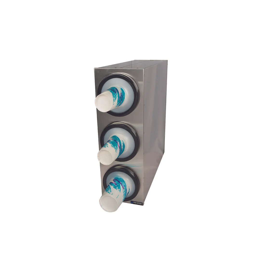 Carlisle C2803 EZ-Fit Box 8-1/16" L x 24-3/8" W x 24-3/16" H, Stainless, NSF, 3 Dispensers