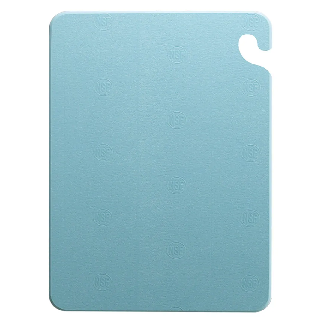 Carlisle CB152012BL SanJamar Cut-N-Carry Board, 15" x 20" x 1/2", Blue CoPolymer, Dishwasher Safe