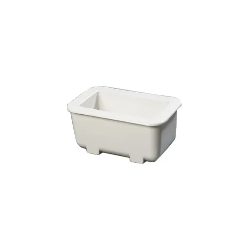 Carlisle CM104502 Coldmaster Coldpan, 1/3-Size 6" Deep, White ABS Plastic, NSF