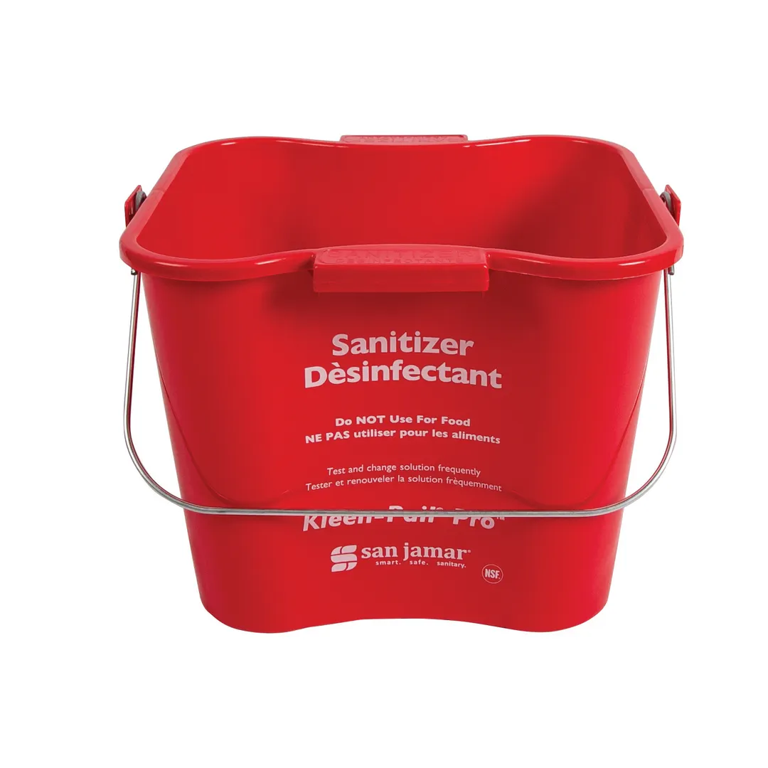 Carlisle KPP196RD San Jamar - Kleen-Pail® Pro™, 6 Qt., Rounded Corners
