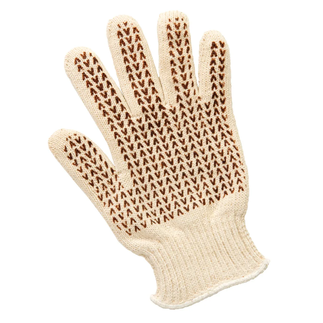 Carlisle ML5000 San Jamar Hot Mill Glove, One-Size, 100% Cotton, Heat Resistant up to 400°F - 1 Pair
