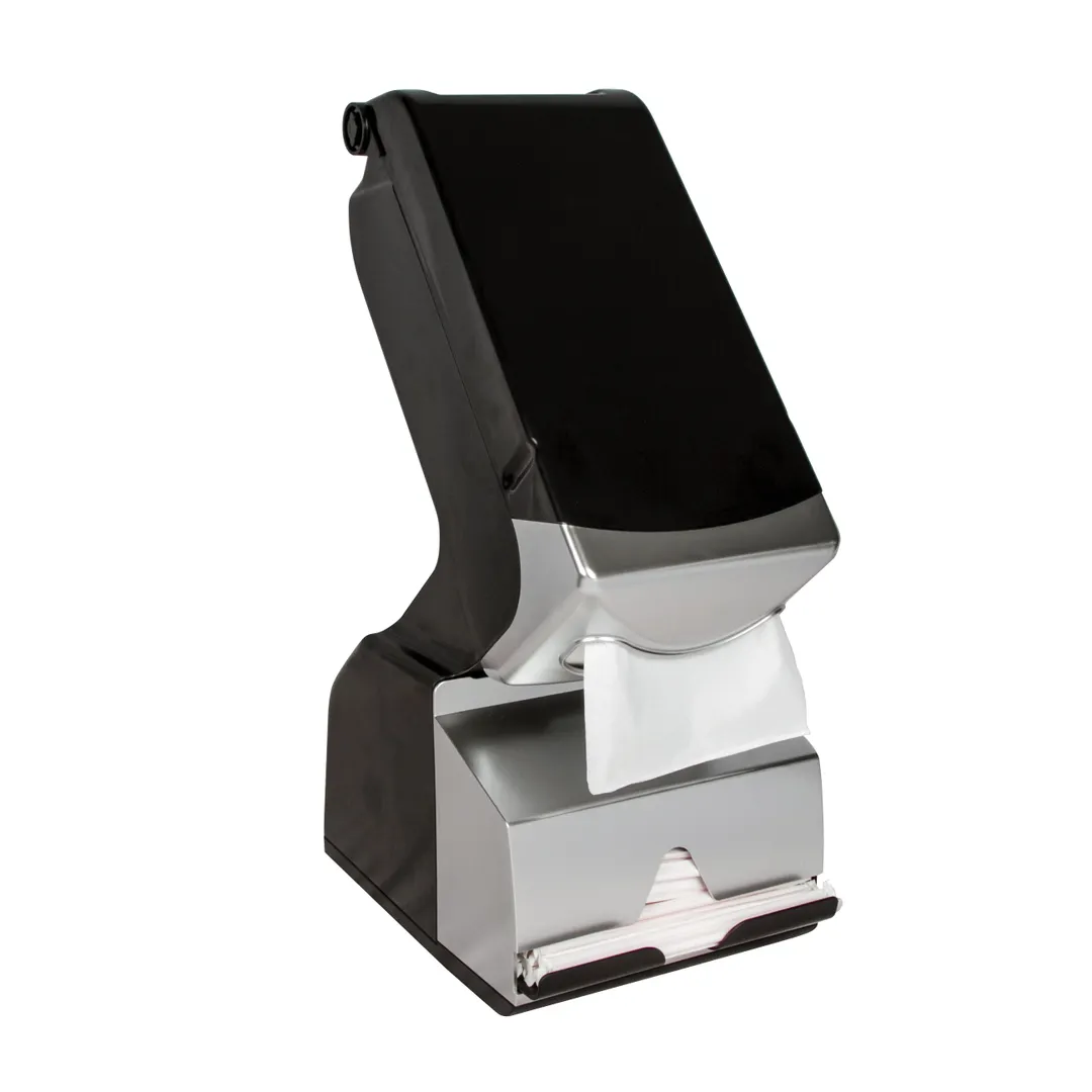 Carlisle MODH6003SN San Jamar Straw & Napkin Dispenser, 450 Napkins, 9"W x 13"D x 22"H, Plastic