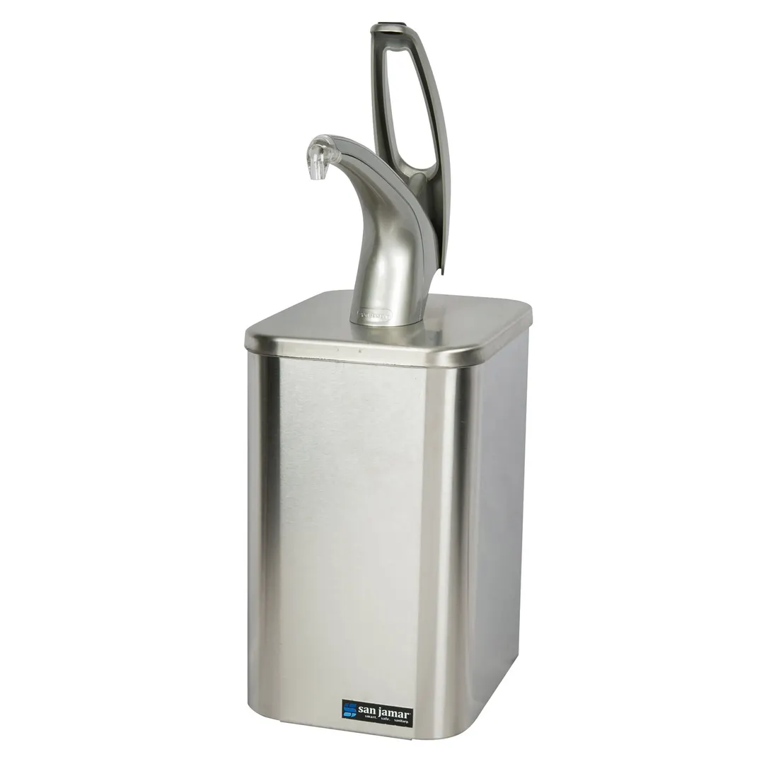 Carlisle P4900 Frontline Box System, 7½" x 12½" x 21½" Stainless Steel, 1‑Pump, NSF