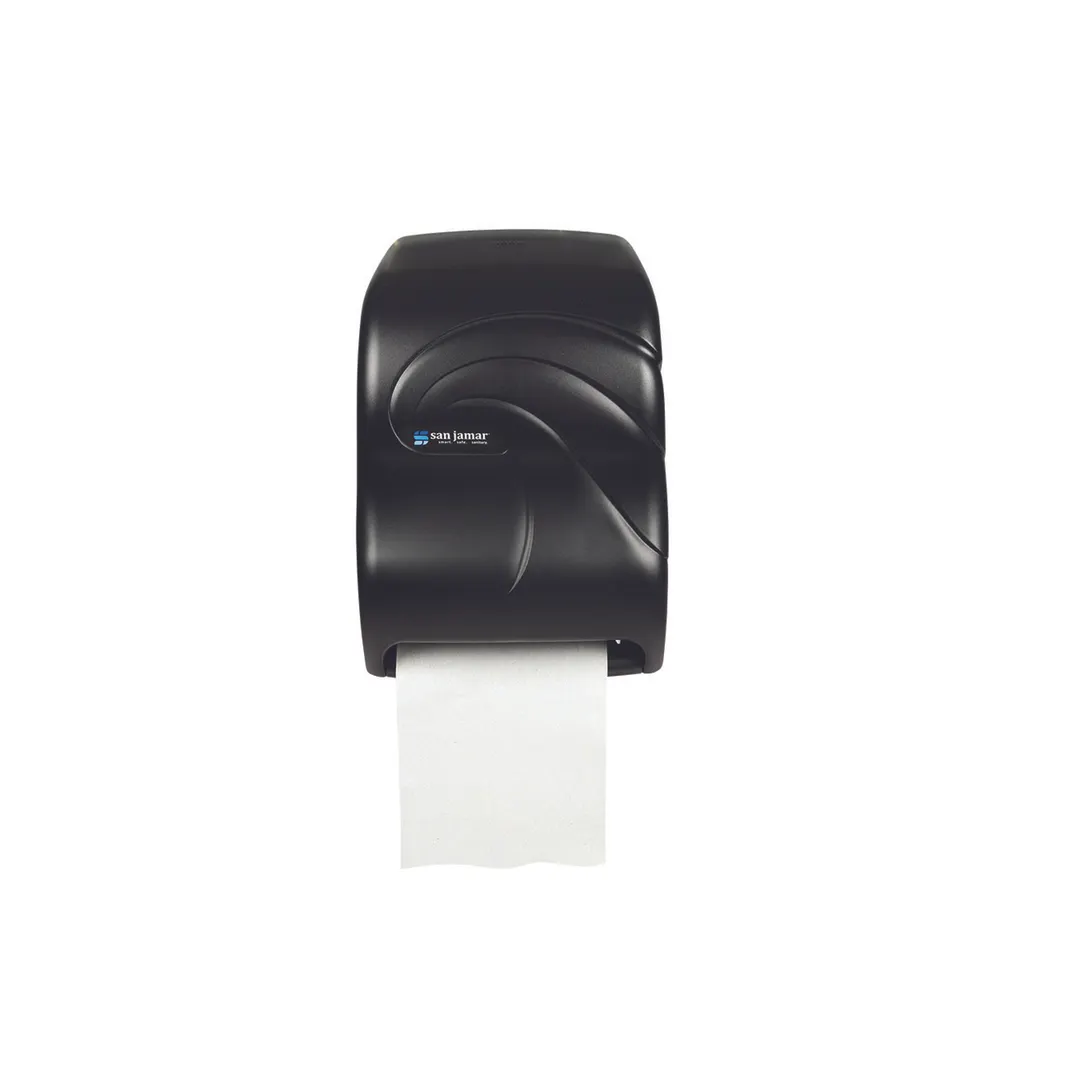 Carlisle T1390TBK San Jamar Towel Dispenser, 11-3/4"W x 9-1/4"D x 16-1/2"H, Touchless, Black