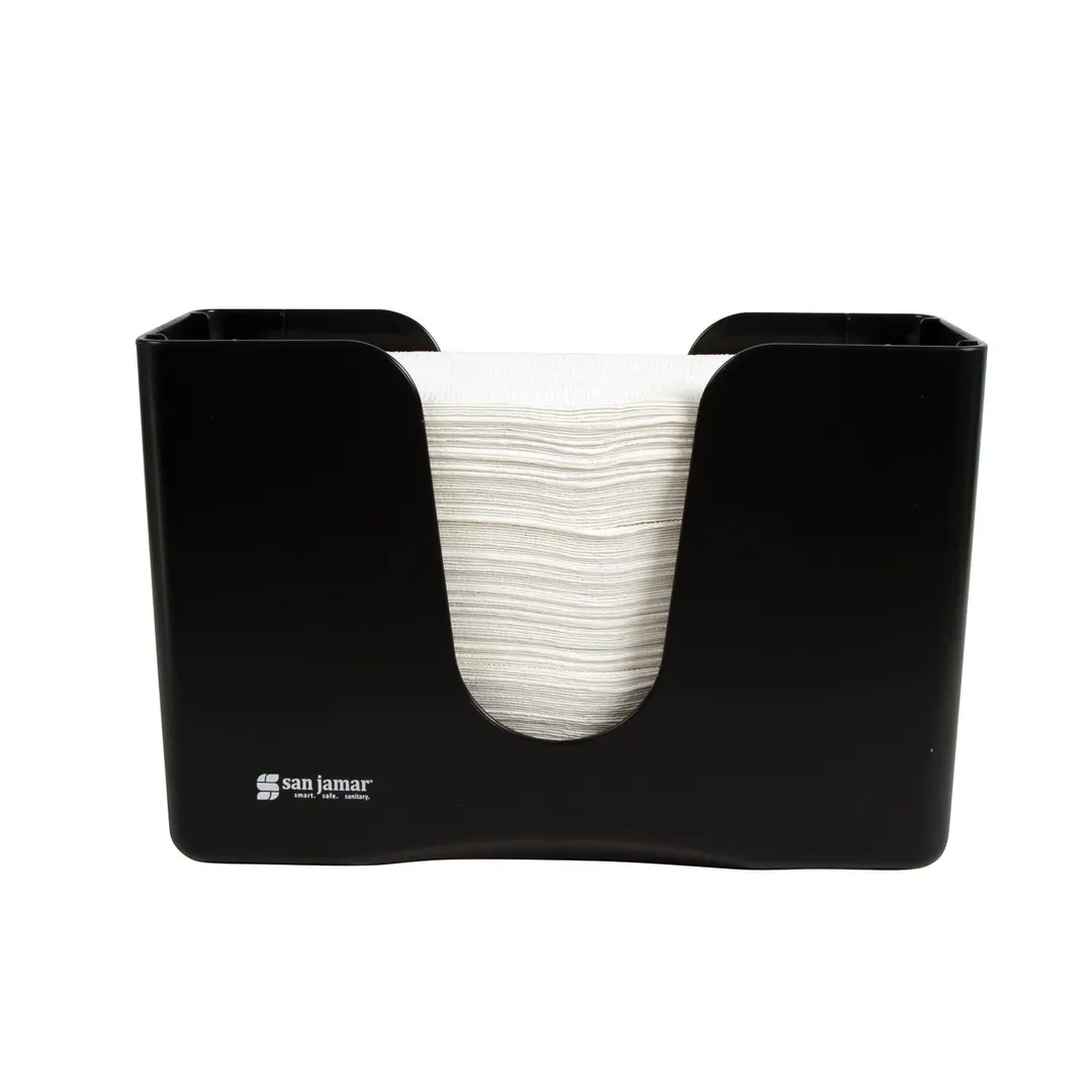 Carlisle T1720TBK San Jamar - Towel Dispenser, 11-1/4"W X 5"D X 8"H, Countertop