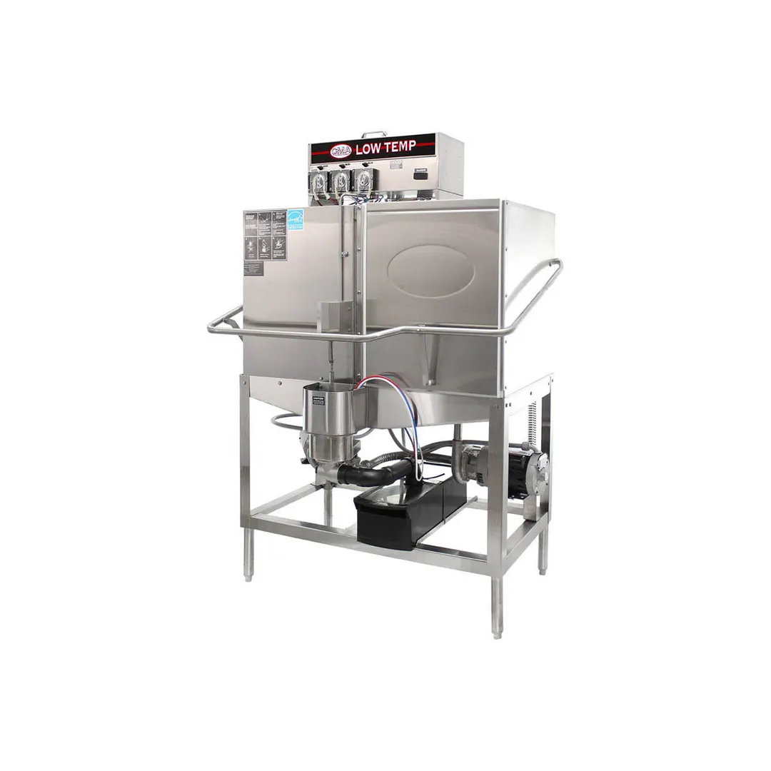 CMA Dishmachines CB 44" Door Type Corner Dishwasher, Low Temp - Double Rack, 80 RPH - 78 Gal/Hr