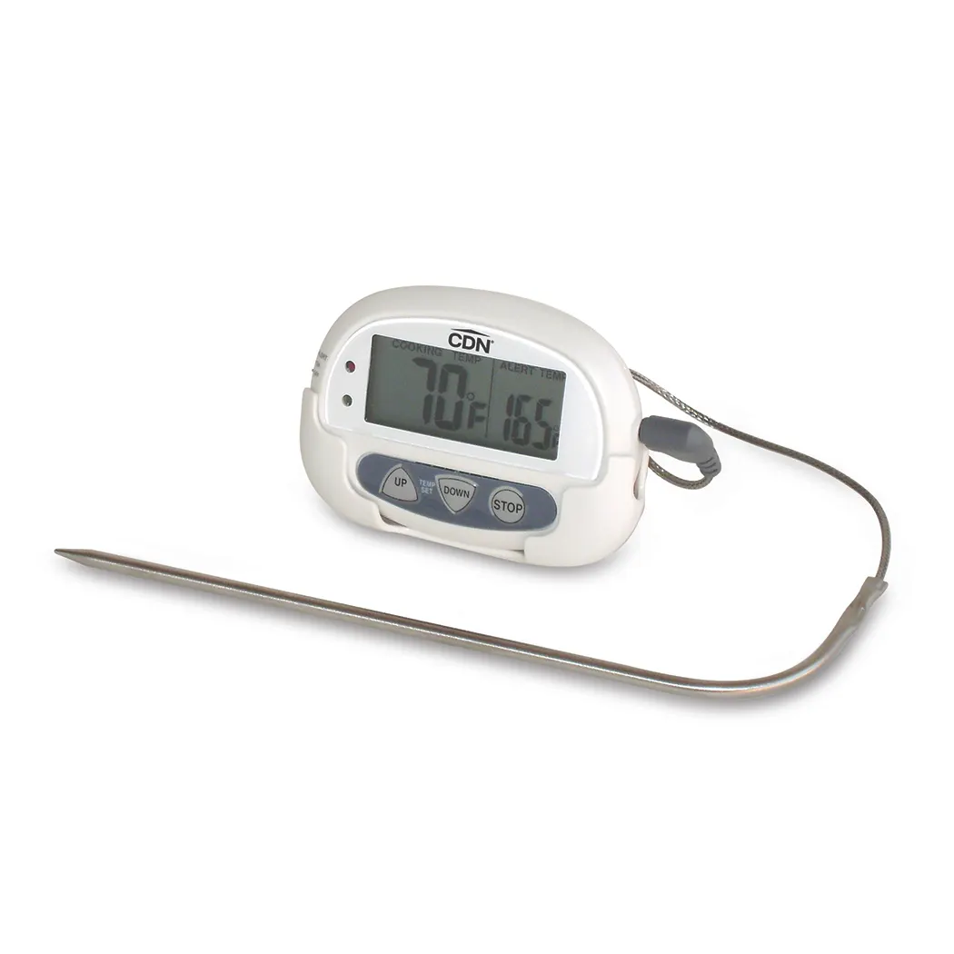 CDN DTP392 Digital Probe Thermometer, 32-392°F (0-200°C), 5-1/2" Probe, 3' Cable
